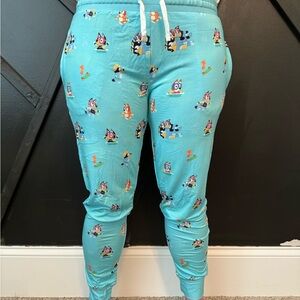 Bluey Cartoon Print Bamboo Pajama Pants